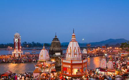 Golden Triangle Tour With Haridwar
